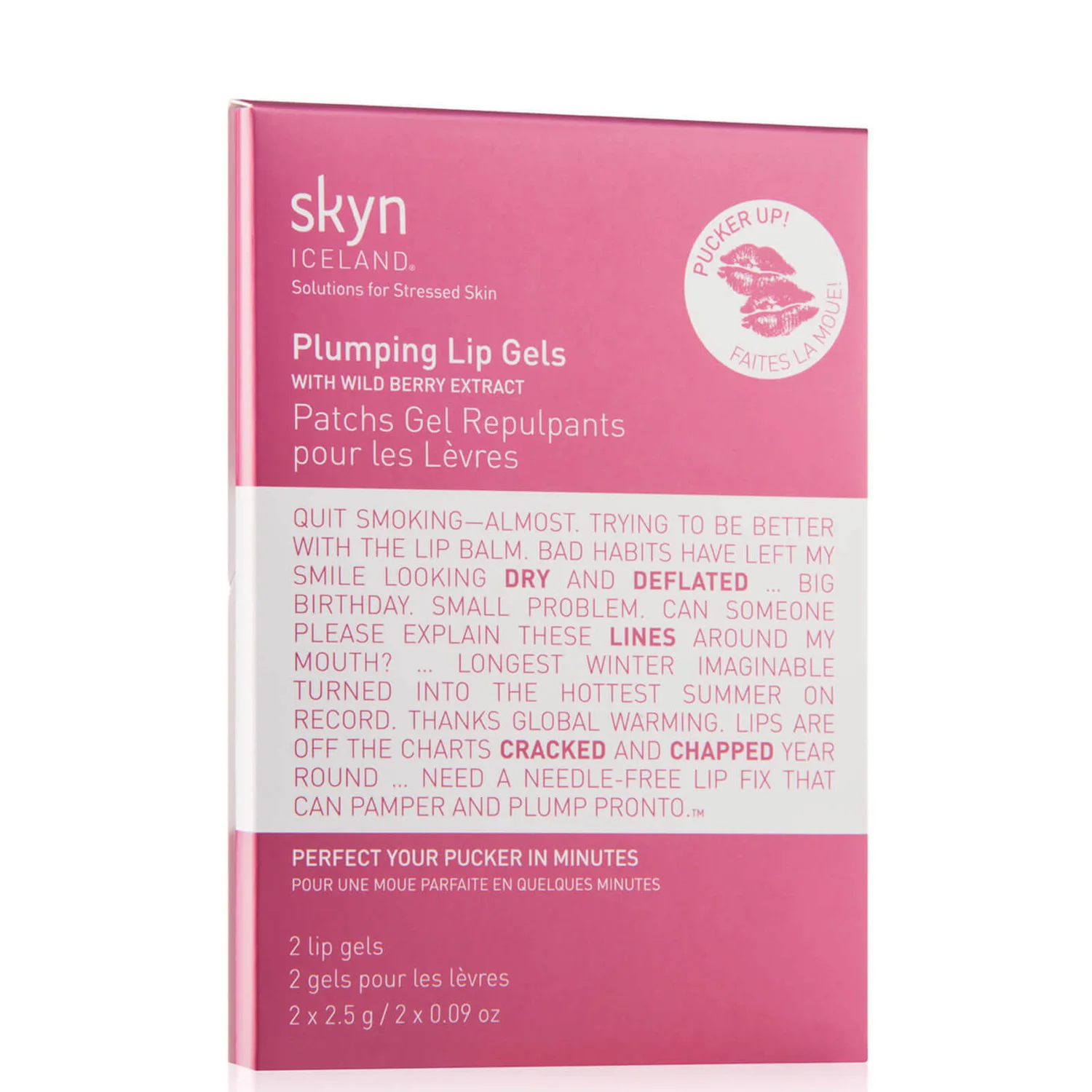 Skyn ICELAND Plumping Lip Gels With Wild Berry Extract (2 Count) 2 Skyn ICELAND Plumping Lip Gels With Wild Berry Extract (2 Count) - Image 2