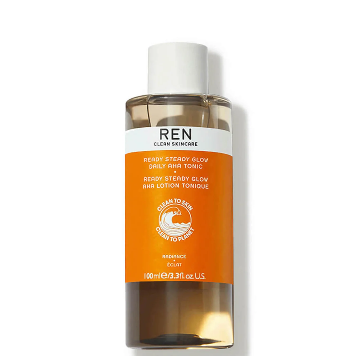 REN Clean Skincare Ready Steady Glow Daily AHA Tonic Trial Size (3.3 Fl. Oz.) 1 REN Clean Skincare Ready Steady Glow Daily AHA Tonic Trial Size (3.3 Fl. Oz.)
