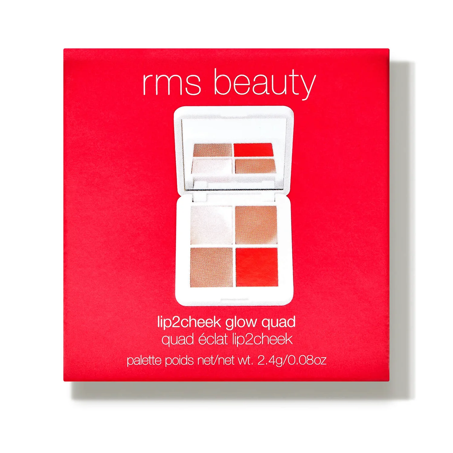 RMS Beauty Lip2Cheek Glow Quad Mini - Lost Angel (2.4 G.) 3 RMS Beauty Lip2Cheek Glow Quad Mini - Lost Angel (2.4 G.) - Image 3