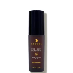 UNSUN Face Body Highlighter SPF 15 1 Fl. Oz. - Golden Angel